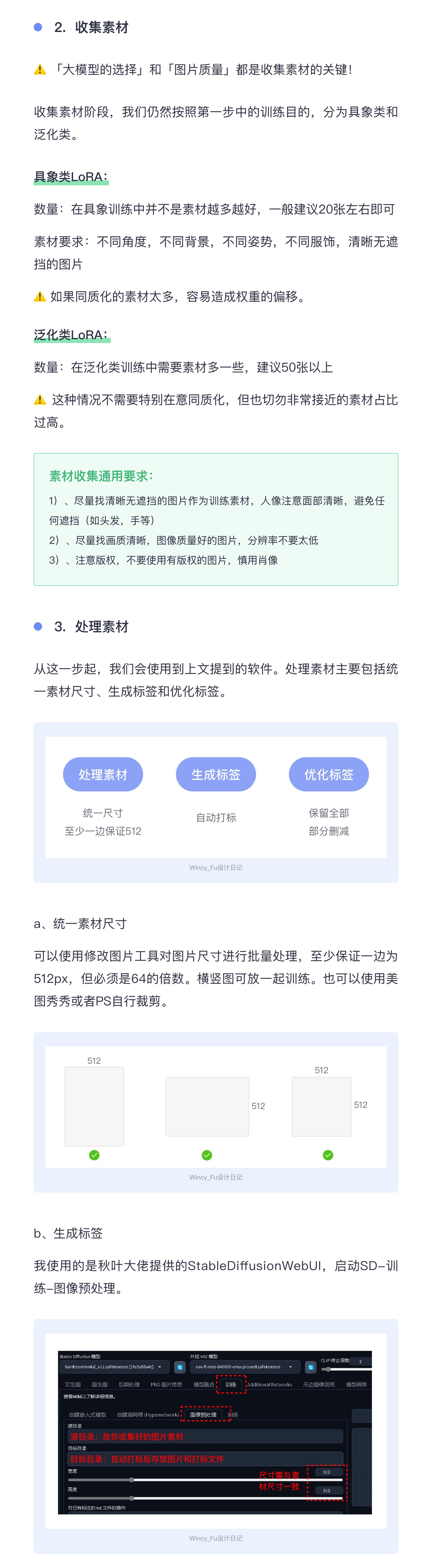 保姆级教程!Stable Diffusion LoRA模型训练教程(新手篇)