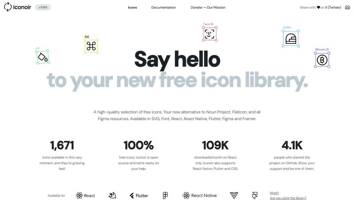 图标自由!14个优质的免费图标库合集